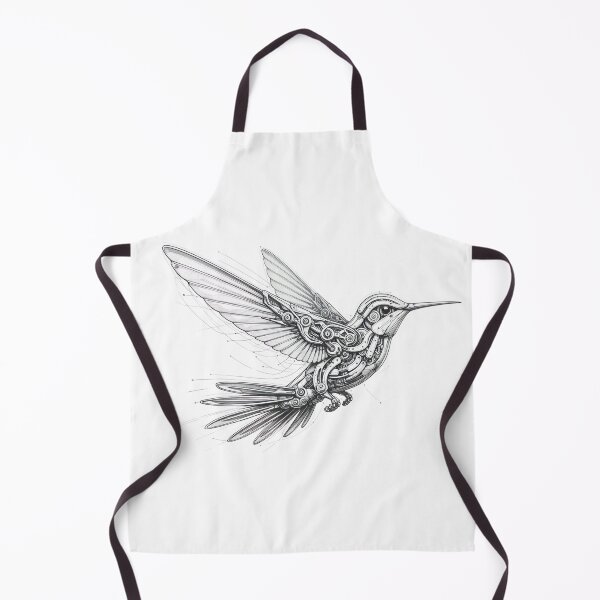 Item preview, Steampunk Hummingbird - Intricate Mechanical Flight Artwork designed and sold by MiszungART.