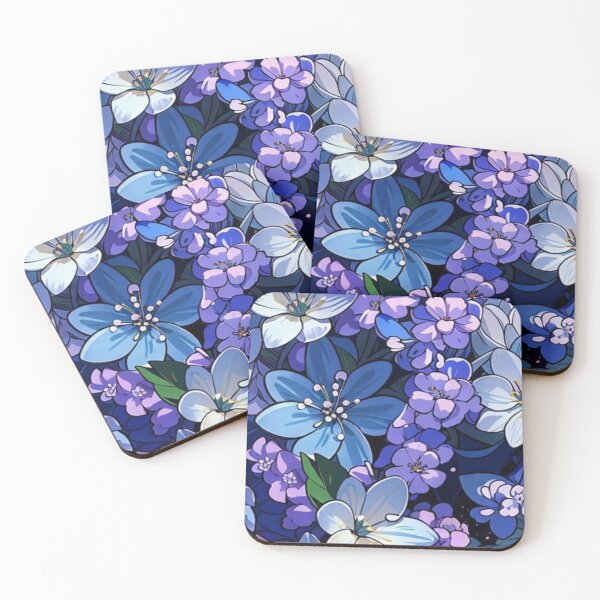 Item preview, Floral Blue  designed and sold by nicol_iri.