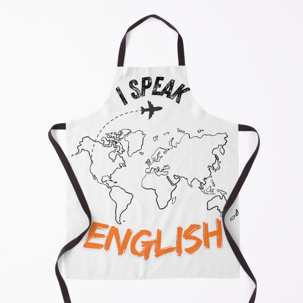 Item preview, I SPEAK ENGLISH TEE - LANGUAGE TEE SHIRT designed and sold by CreativeCity-6.