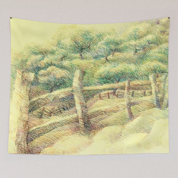 Item preview, fenced oaks fh designed and sold by Gerardo Segismundo.