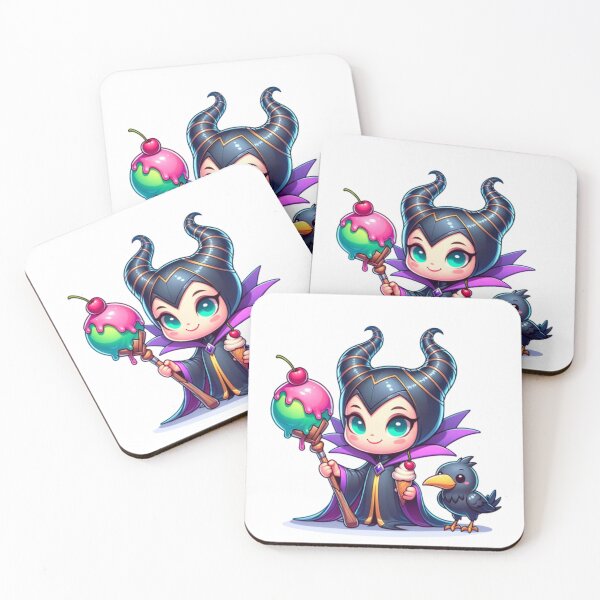 Item preview, Lil’ Mal and Diablo Eating Ice Cream  designed and sold by PedroStyle.