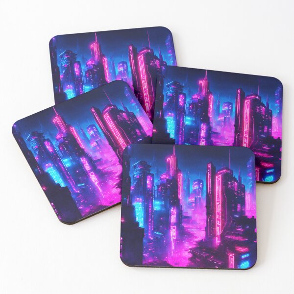 Item preview, Sci-Fi Cyber Cityscape designed and sold by Tom-Johnson.