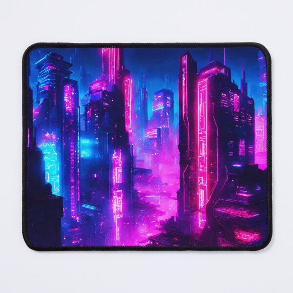 Item preview, Sci-Fi Cyber Cityscape designed and sold by Tom-Johnson.