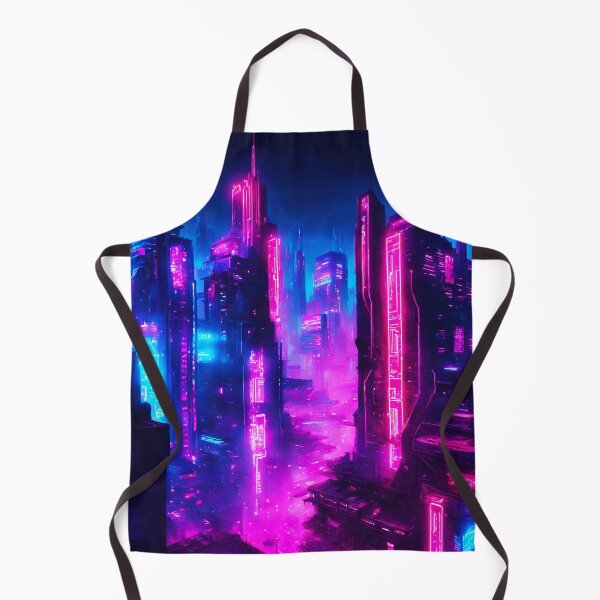 Item preview, Sci-Fi Cyber Cityscape designed and sold by Tom-Johnson.