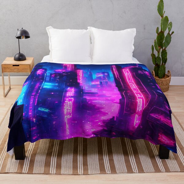Item preview, Sci-Fi Cyber Cityscape designed and sold by Tom-Johnson.