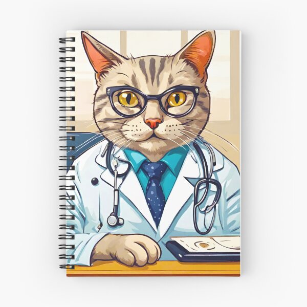 Item preview, The Cat in the Lab Coat designed and sold by Tom-Johnson.