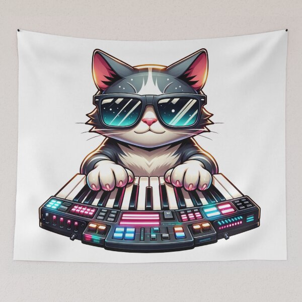 Item preview, Synth cat designed and sold by NTKSHOP11.