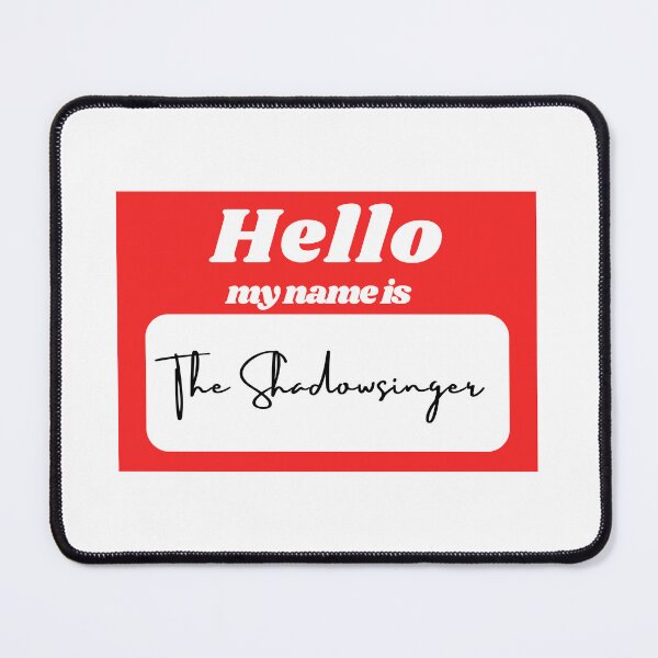 Item preview, ACOTAR Azriel the Shadowsinger Name Tag designed and sold by emilywilliamz.