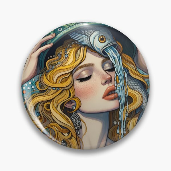 Item preview, Blond girl with fish  designed and sold by MireaM.