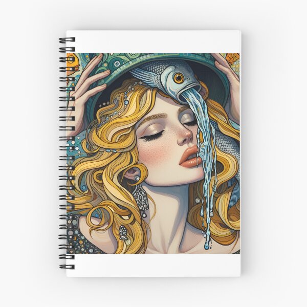Item preview, Blond girl with fish  designed and sold by MireaM.