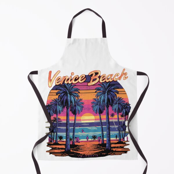 Item preview, Vintage Venice Beach California Travel Sticker - Retro Minimal Beach Sunset designed and sold by pod24.