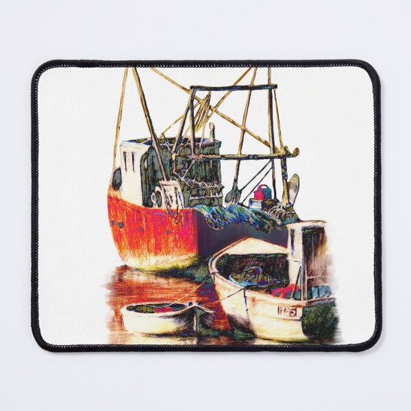 Item preview, Padstow harbour mixed media for charity designed and sold by JayTCee.
