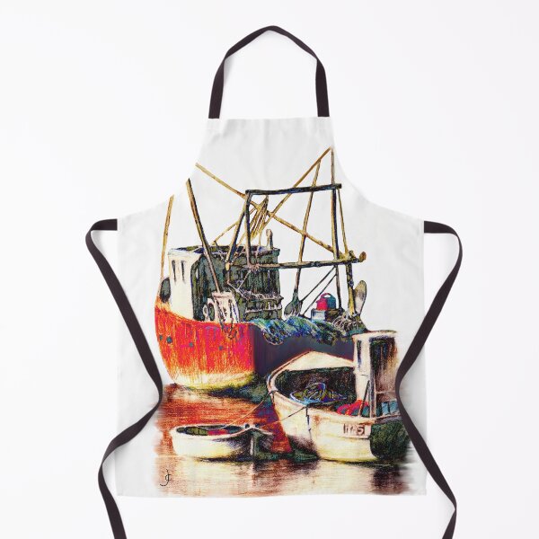 Item preview, Padstow harbour mixed media for charity designed and sold by JayTCee.
