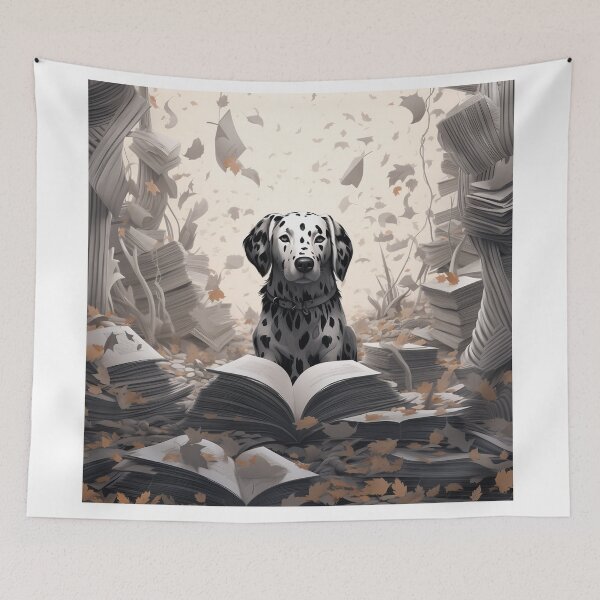 Item preview, Dalmatian Bookworm Delight designed and sold by Christian Weiss.