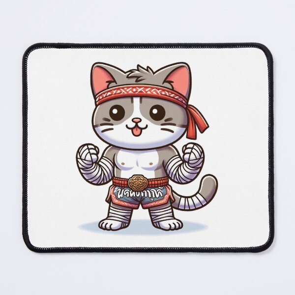 Item preview, Cat muay thai designed and sold by NTKSHOP11.