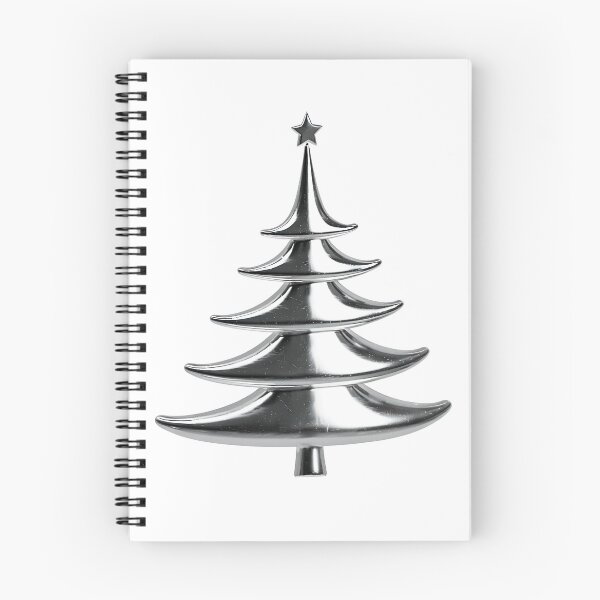 Item preview, Silver Metal Christmas Tree designed and sold by ha11e11.