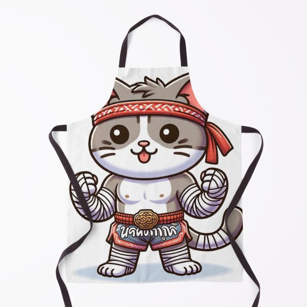 Item preview, Cat muay thai designed and sold by NTKSHOP11.