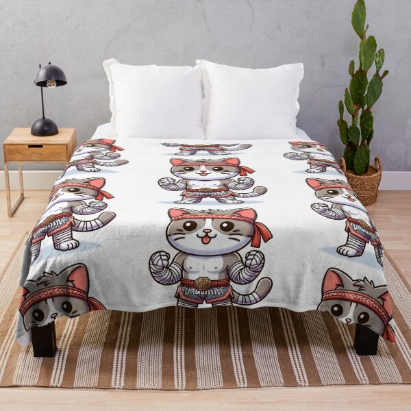 Item preview, Cat muay thai designed and sold by NTKSHOP11.