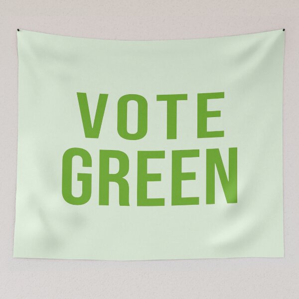 Item preview, Vote Green General Election UK designed and sold by Jeallan Designs.