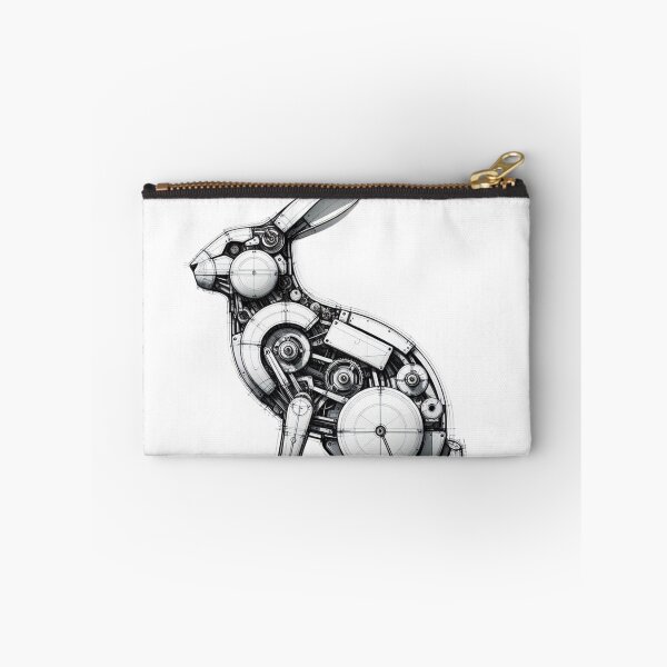 Item preview, Futuristic Mechanical Rabbit Design designed and sold by MiszungART.