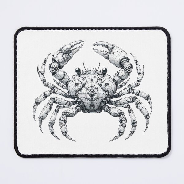 Item preview, Cybernetic Crab Artwork - Mechanical Crab designed and sold by MiszungART.