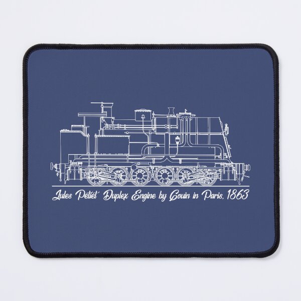 Item preview, Jules Petiet French 1863 Duplex Engine Steam Locomotive  designed and sold by Maljonic.