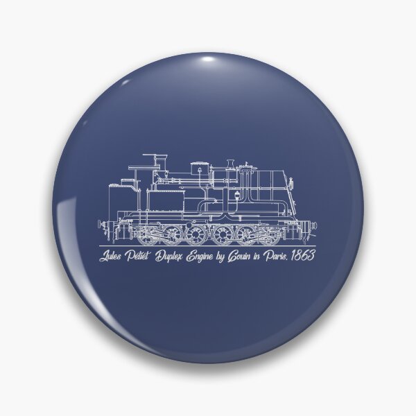 Item preview, Jules Petiet French 1863 Duplex Engine Steam Locomotive  designed and sold by Maljonic.