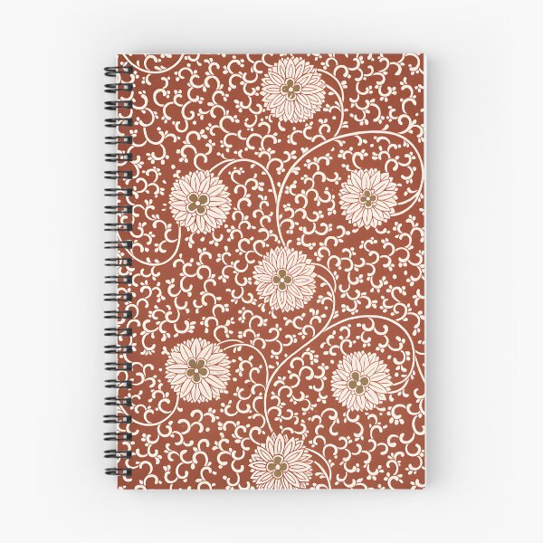 Item preview, orientel inspired flower pattern designed and sold by metebf.