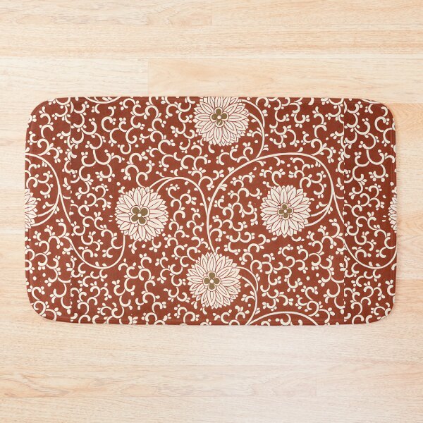 Item preview, orientel inspired flower pattern designed and sold by metebf.