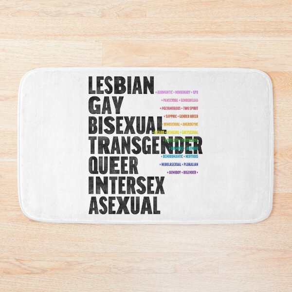 Item preview, LGBTQIA: wood type v1 designed and sold by Skyler Orion X.