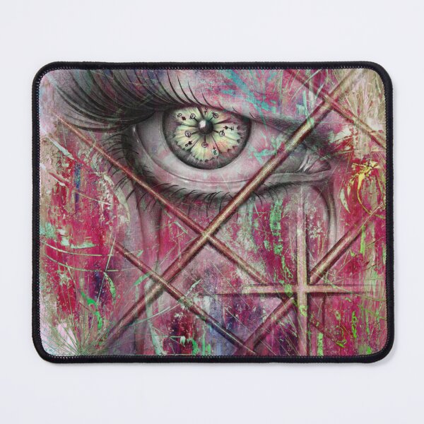 Item preview, eye cross abstract designed and sold by CorinnaMariaArt.