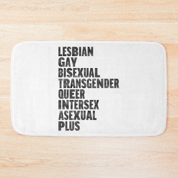 Item preview, LGBTQIA: wood type v2 designed and sold by Skyler Orion X.