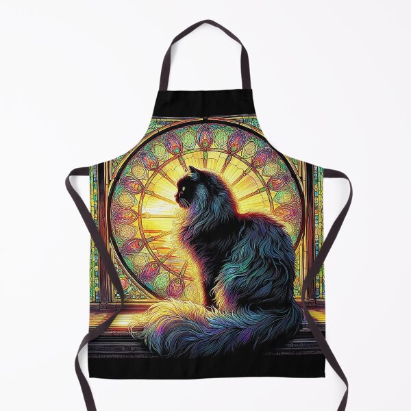 Item preview, PORTRAIT OF A BEAUTIFUL ART NOUVEAU CAT designed and sold by CinemaObscura.