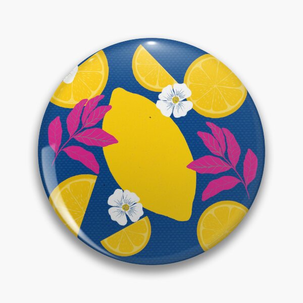 Item preview, Sunny Lemon surrounded by flowers  designed and sold by BeUniqueByRomy.