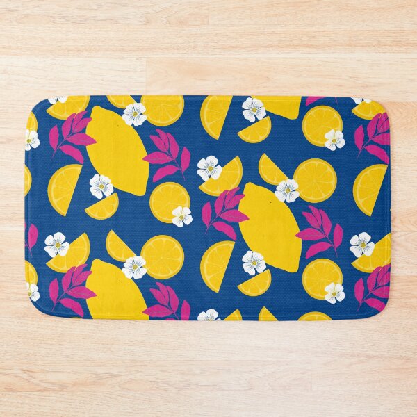 Item preview, Sunny Lemon surrounded by flowers designed and sold by BeUniqueByRomy.