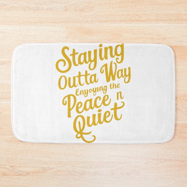 Item preview, staying outta way enjoying the peace n quiet designed and sold by LaughingProf.