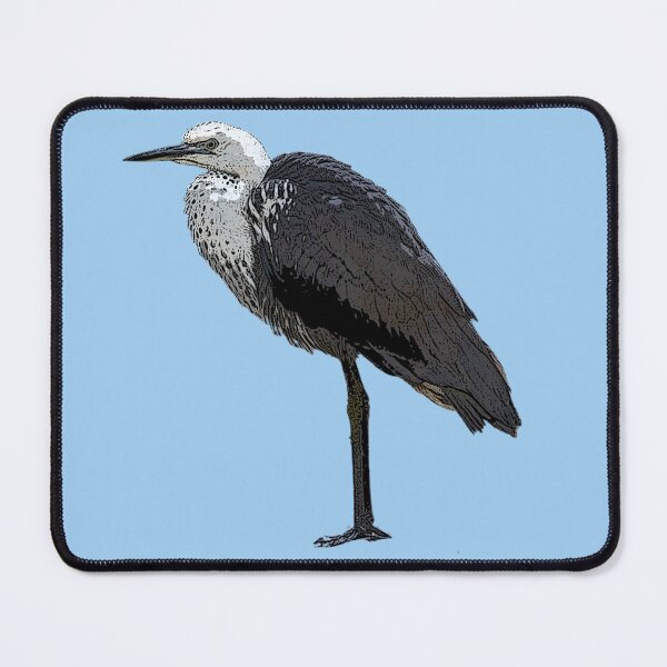 Item preview, Pacific White-necked Heron Color Design designed and sold by designsasstultd.