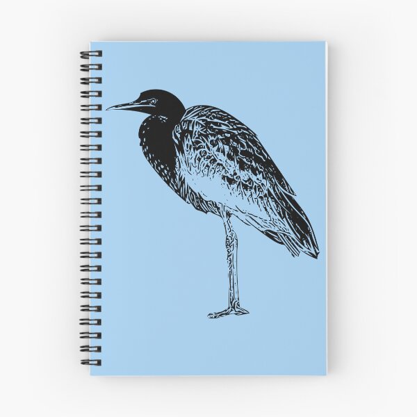 Item preview, Pacific White-necked Heron Black Design  designed and sold by designsasstultd.
