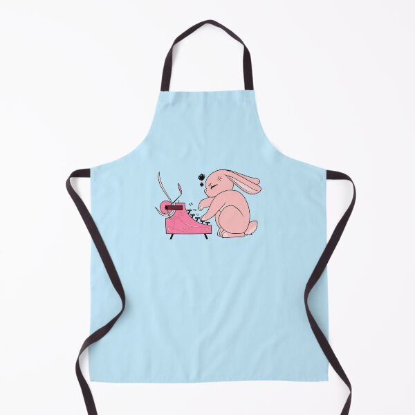 Item preview, Grumpy Writer Bunny designed and sold by RainbowDogma.