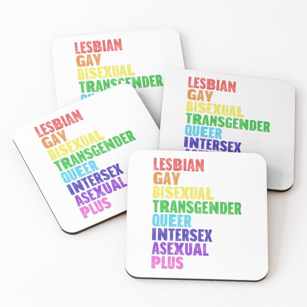 Item preview, LGBTQIA: wood type v4 designed and sold by Skyler Orion X.
