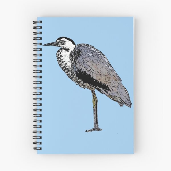 Item preview, Pacific White-necked Heron Black Alternate Design  designed and sold by designsasstultd.