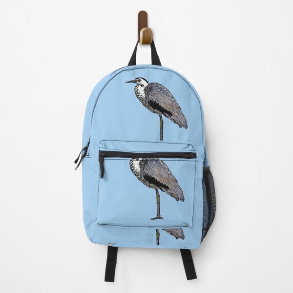 Item preview, Pacific White-necked Heron Black Alternate Design designed and sold by designsasstultd.