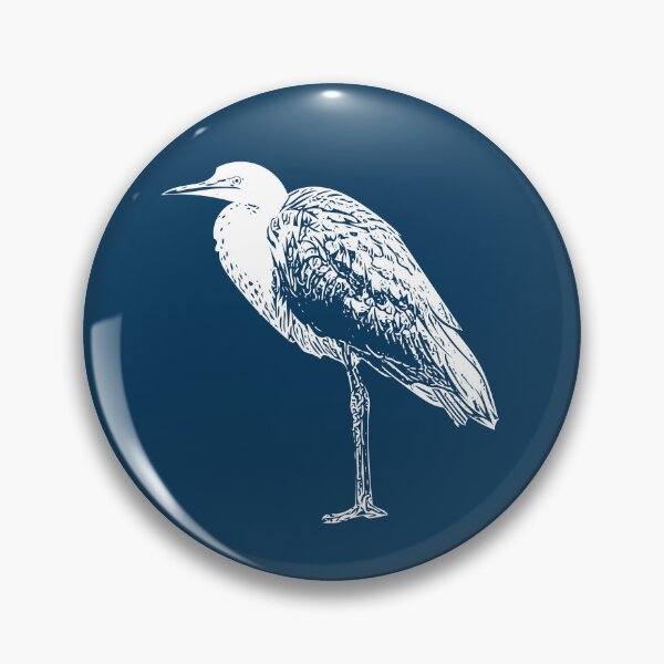 Item preview, Pacific White-necked Heron White Design  designed and sold by designsasstultd.