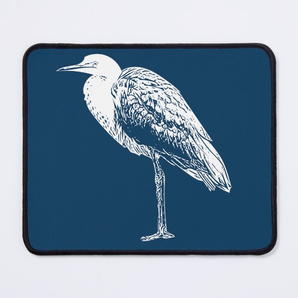 Item preview, Pacific White-necked Heron White Design designed and sold by designsasstultd.
