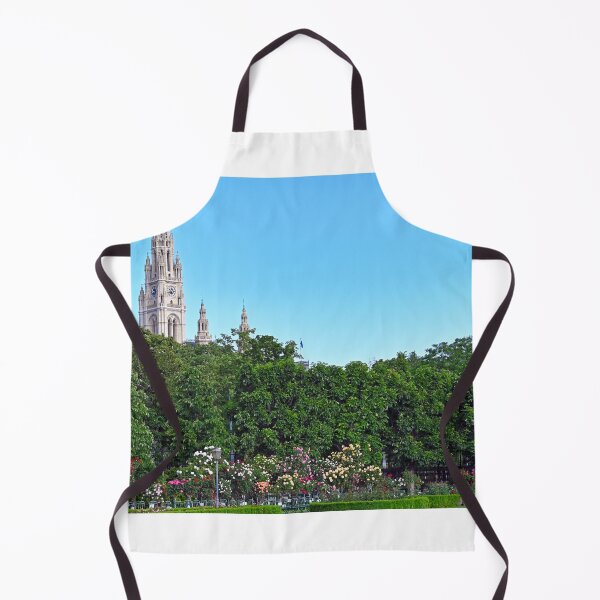 Item preview, Volksgarten and Rathaus tower in the background,Vienna,Austria designed and sold by goceris.