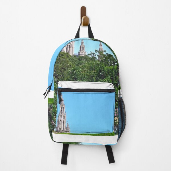 Item preview, Volksgarten and Rathaus tower in the background,Vienna,Austria designed and sold by goceris.