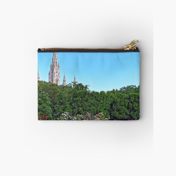 Item preview, Volksgarten and Rathaus tower in the background,Vienna,Austria designed and sold by goceris.