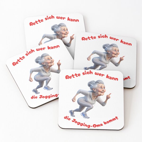Item preview, The Jogging Grandma designed and sold by HerbertFlenner.