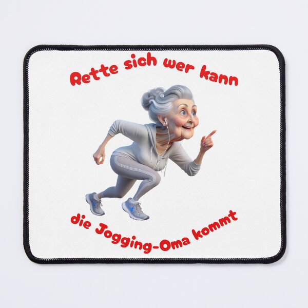 Item preview, The Jogging Grandma designed and sold by HerbertFlenner.