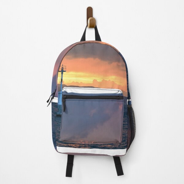 Item preview, Sunset over Bourtzi water fortress in Nafplio, Peloponnese, Greece designed and sold by goceris.